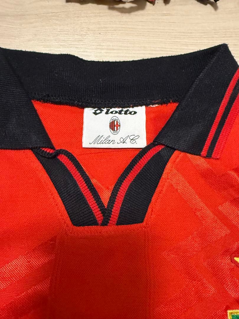 レア！ミラン　96-97 ミラン 4th バッジョ選手　ユニフォーム