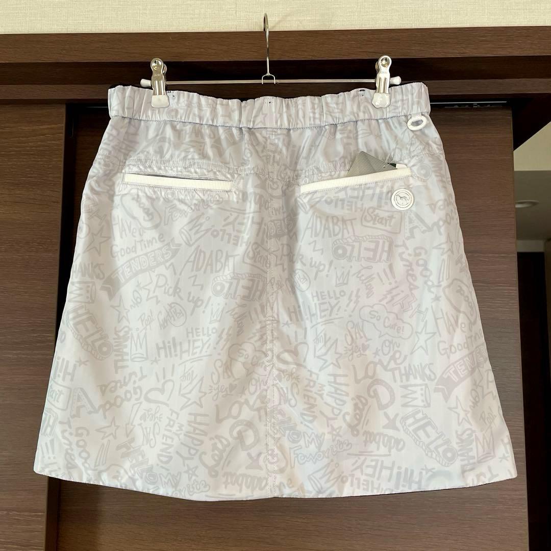 新品タグ付 adabat アダバット 防風保温撥水 リバーシブルスカート『40』