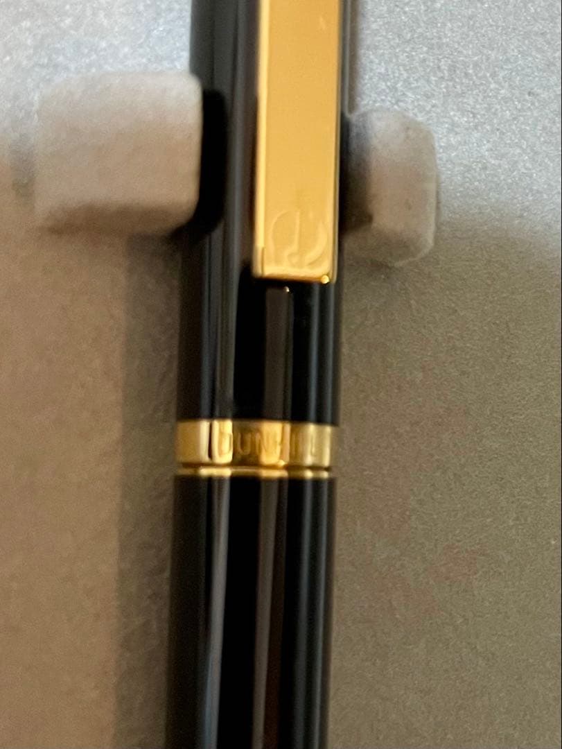 dunhill ボールペン 青インク 箱付