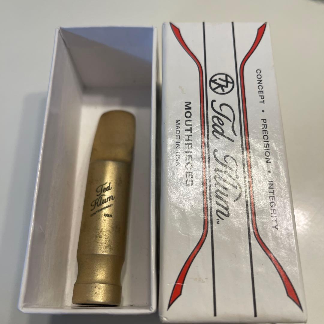 〈値下げ〉美品！テッドクラム　コンテンポラリー　アルトサックスマウスピース　6番