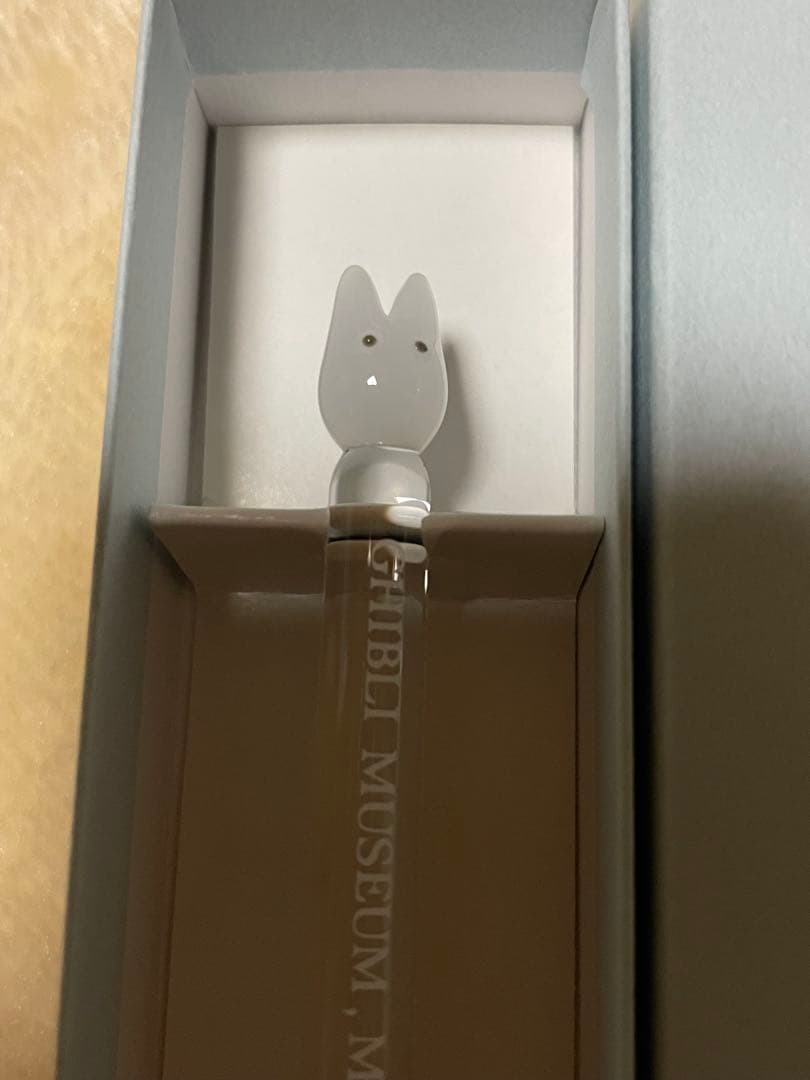 三鷹の森ジブリ美術館 ガラスペン トトロ　新品未使用