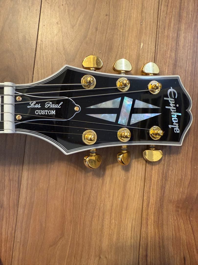 Epiphone Les Paul Custom Ebonyブラック