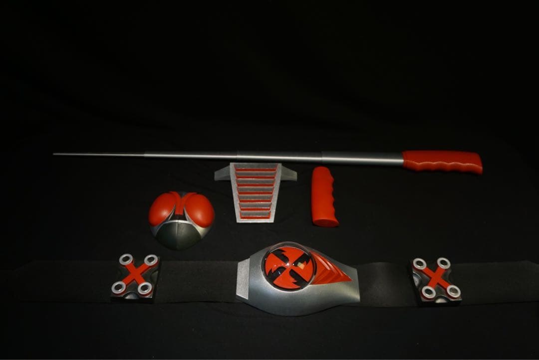 仮面ライダーX ベルト　武器　一式　ライドル　電動回転式
