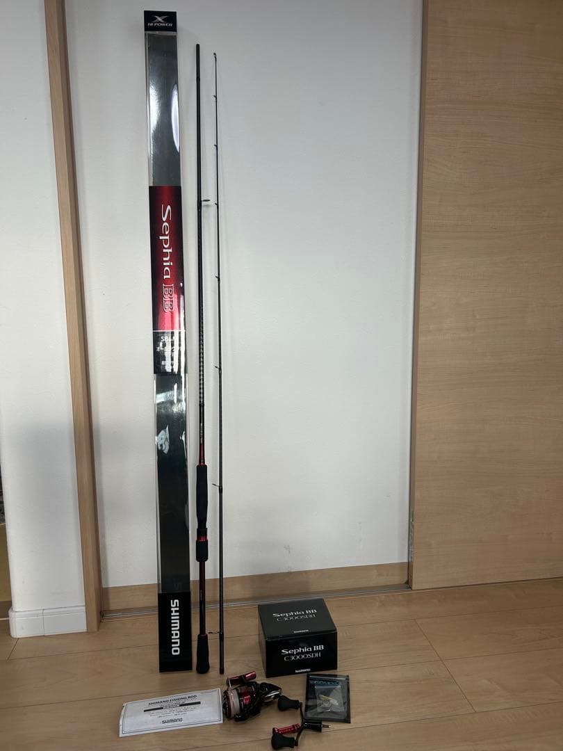 シマノ　セフィアbb ロッド　リールセット　エギング引退セット　16日迄値下げ