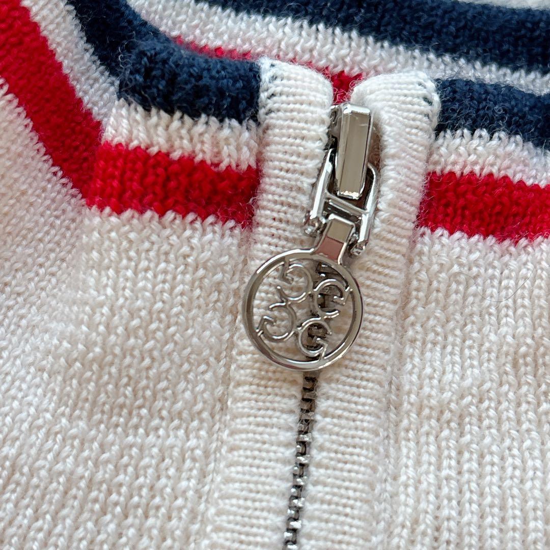 極美品✨G/FORE ジーフォア✨ハーフジップ ケーブルニット ウール100%