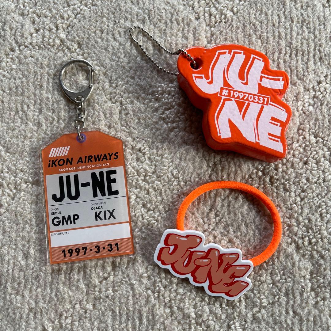 iKON グッズ ジュネ グッズ キーホルダー