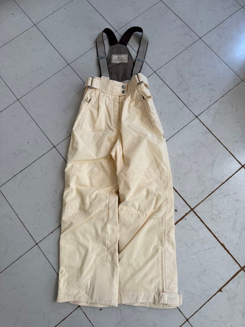 フェニックス Phoenix スキーウェア 上下セット黄色　白