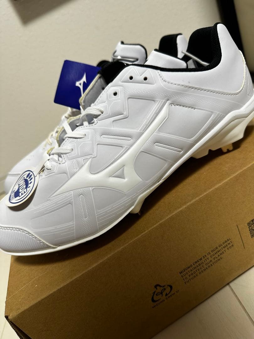Mizuno スパイク ホワイト
