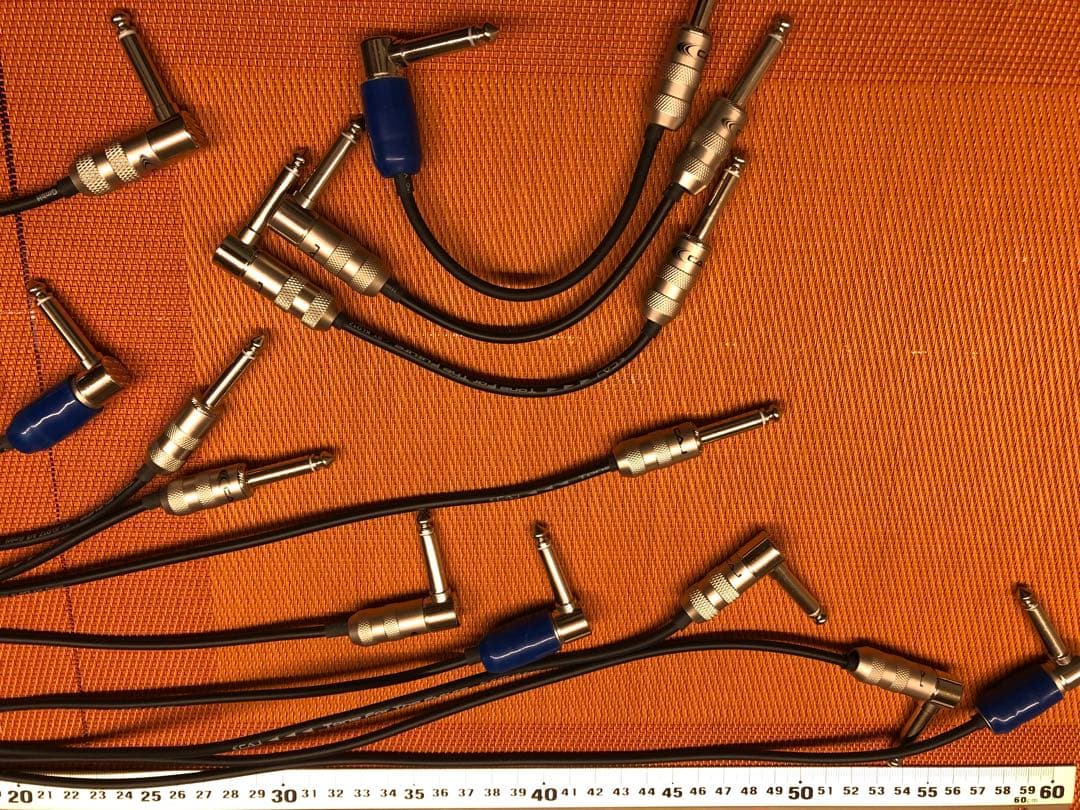 CAJ KLOTZ エフェクター用高級パッチケーブル各種　17本