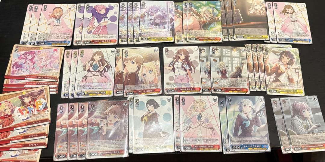 ヴァイスシュヴァルツ　ラブライブ　蓮ノ空女学院　8電源　デッキ　調整パーツ付き