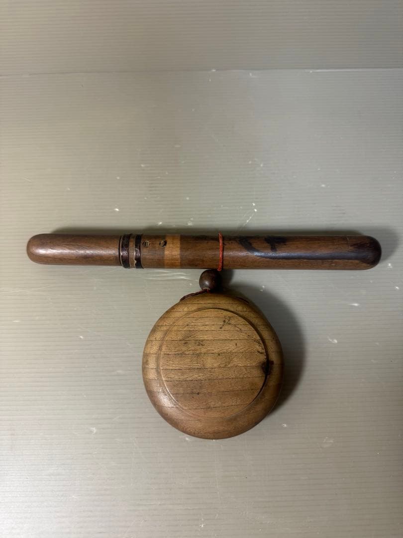 2653 キセル　煙草　ケース　木製　時代物