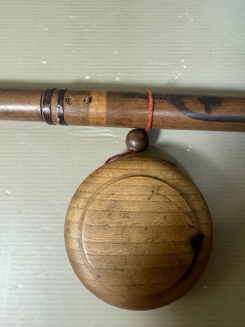 2653 キセル　煙草　ケース　木製　時代物