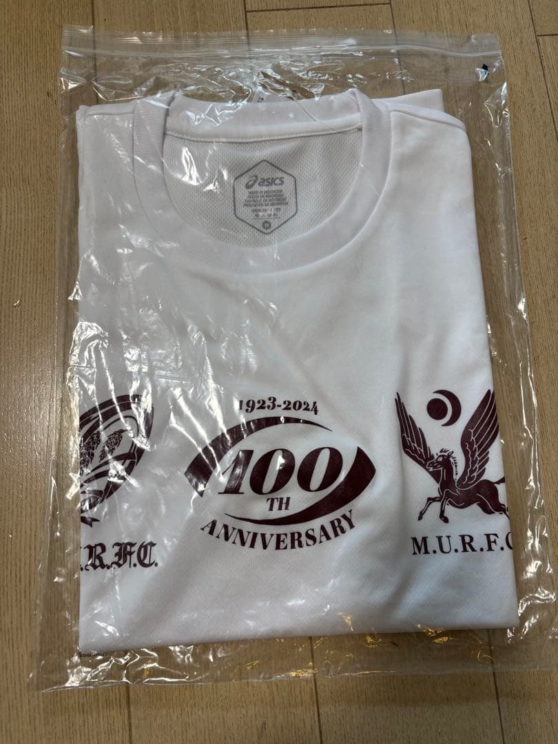 【新品未開封】早明戦　100周年記念Tシャツ　大学ラグビー　Mサイズ