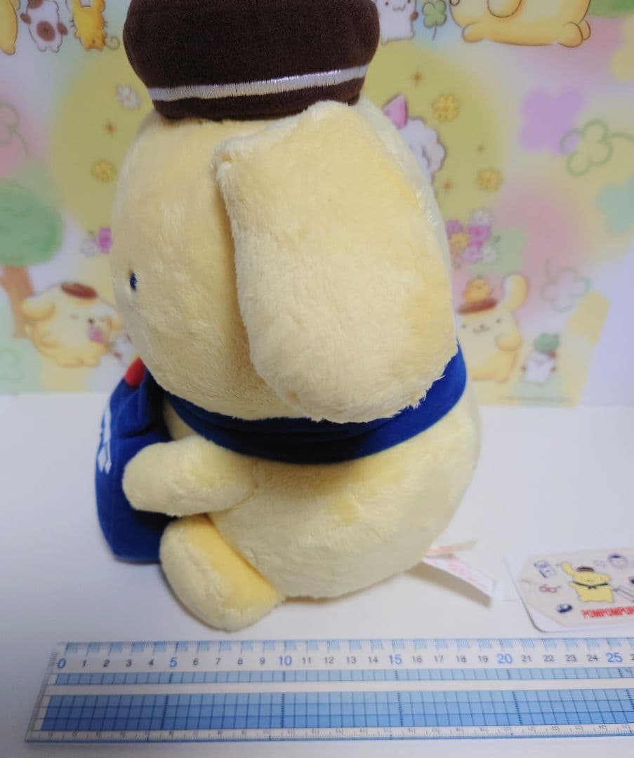 ポムポムプリン　おでかけ　ボンボヤージュ　ぬいぐるみ