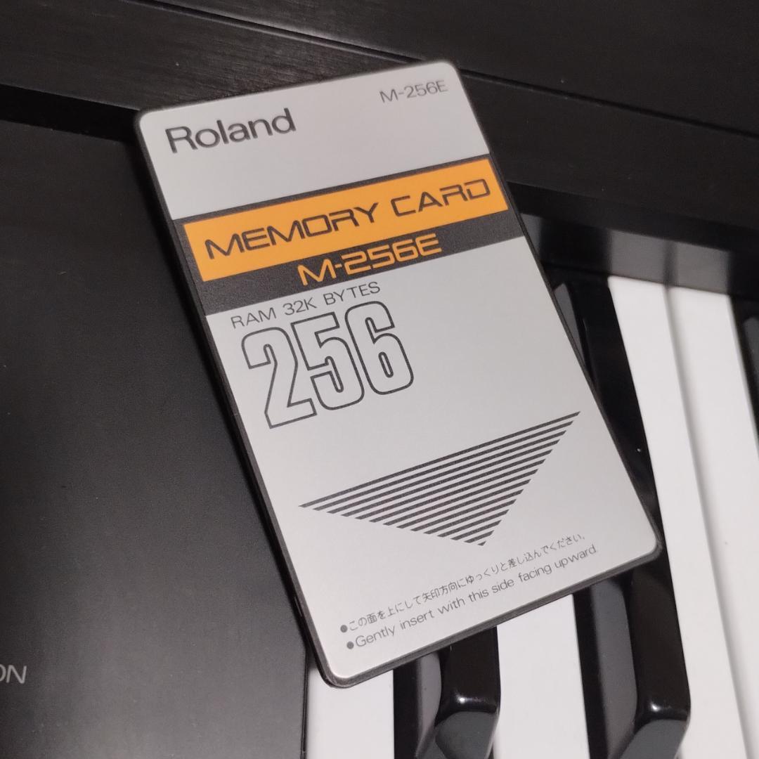 Roland「 M-256E 」MEMORY CARD 32K BYTES