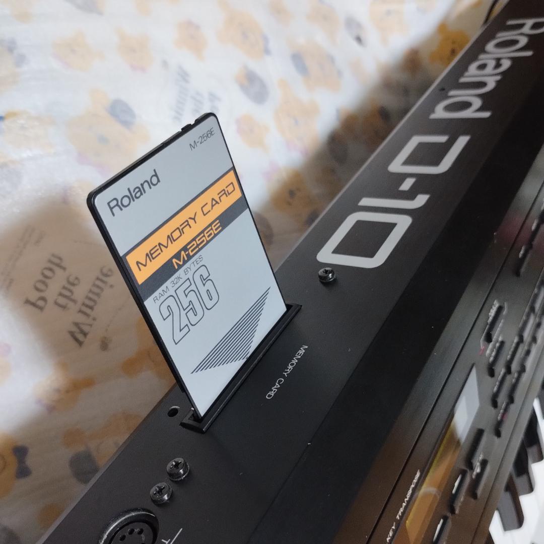 Roland「 M-256E 」MEMORY CARD 32K BYTES