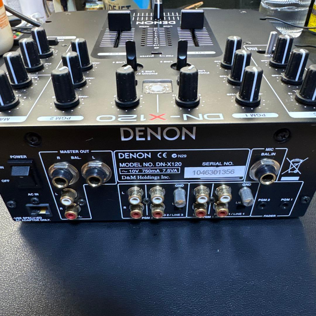 【動作品】 DENON DN-X120 DJミキサー デノン