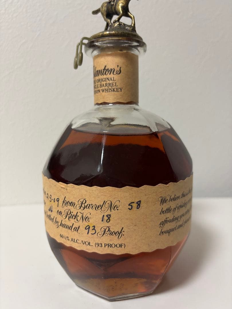 Blanton's ウイスキー 46.5%