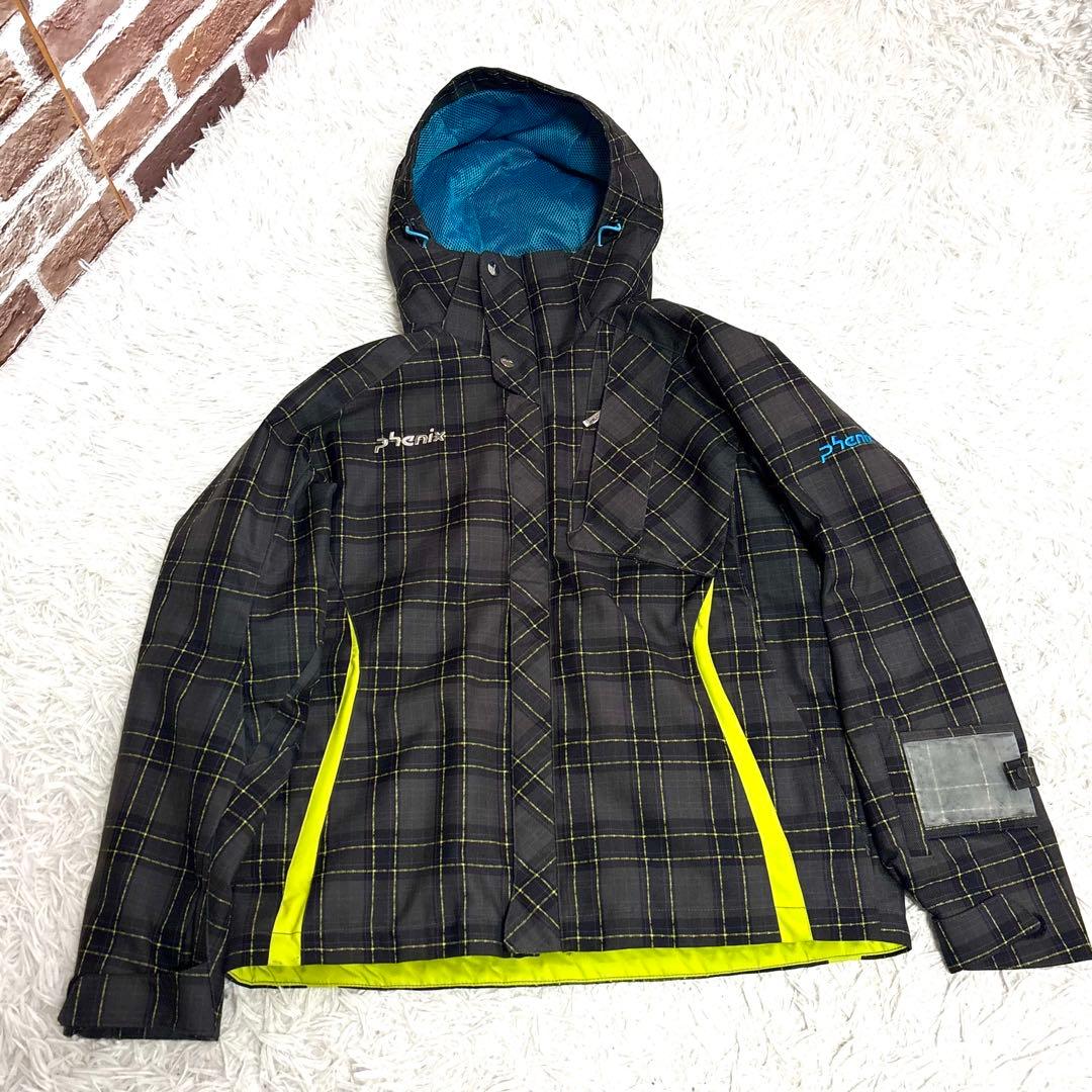 ✨美品✨phenix フェニックス スキーウェア 上下 黒レディース可 メンズS