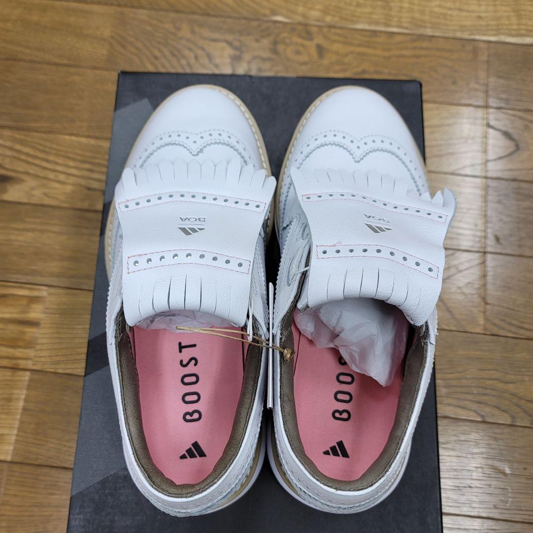 【未使用】アディダス レディース ゴルフシューズ MC87 ボア 23.5cm