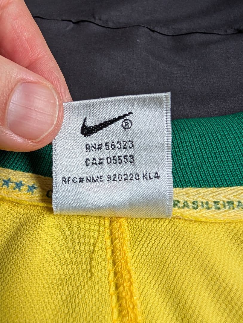 希少！ブラジル代表 /アウダイール/H/97年コンフェデレーションズカップモデル