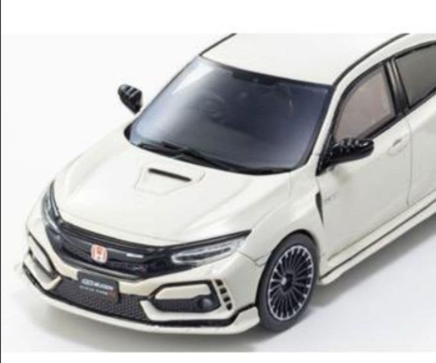 京商 1/ 43 ホンダ シビック タイプR 無限 (ホワイト)