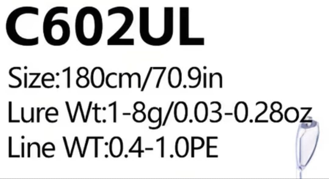 最終値下げ‼️TEBEN LiteSpin DC、c602ULロッドセット