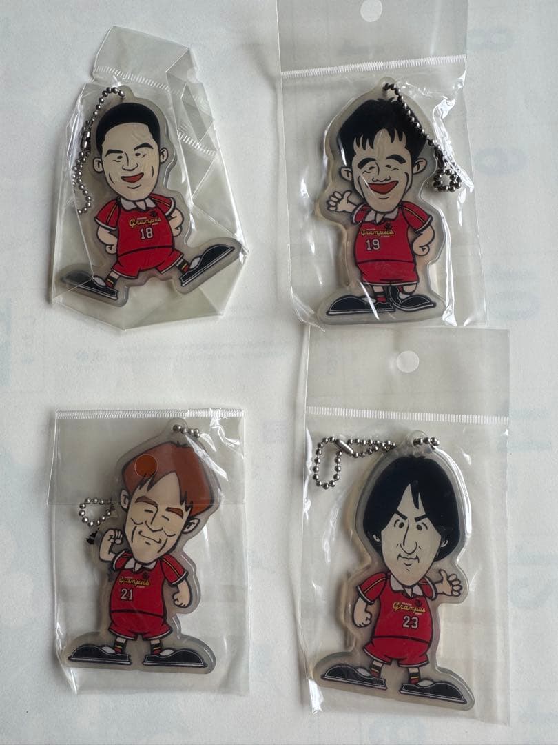 レア　名古屋グランパス選手アクリルキーホルダー15個セット
