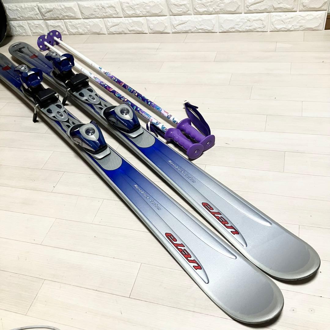 ストック付/elan Whistler5.0 エラン スキーセット 152