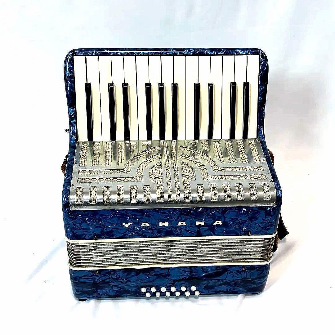 YAMAHA ヤマハ アコーディオン T-25B 25鍵盤 ブルー　全鍵盤出音