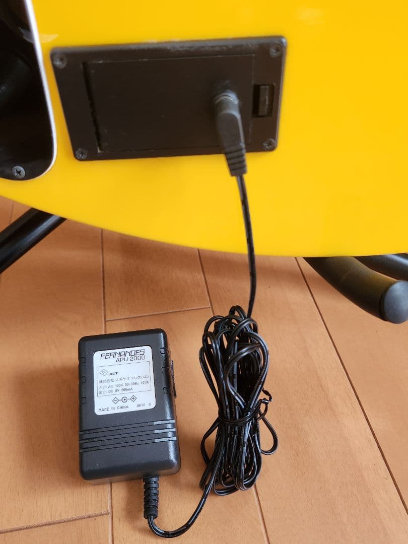 【美品/日本製】バーニーMG-145S HY hideモデル イエローハート