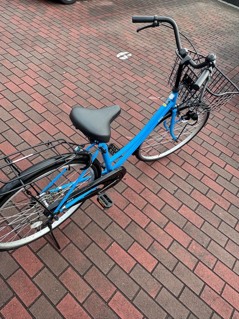 綺麗な水色ママチャリ(26㌅)個人配達致します。お引き取りでも、大丈夫です。