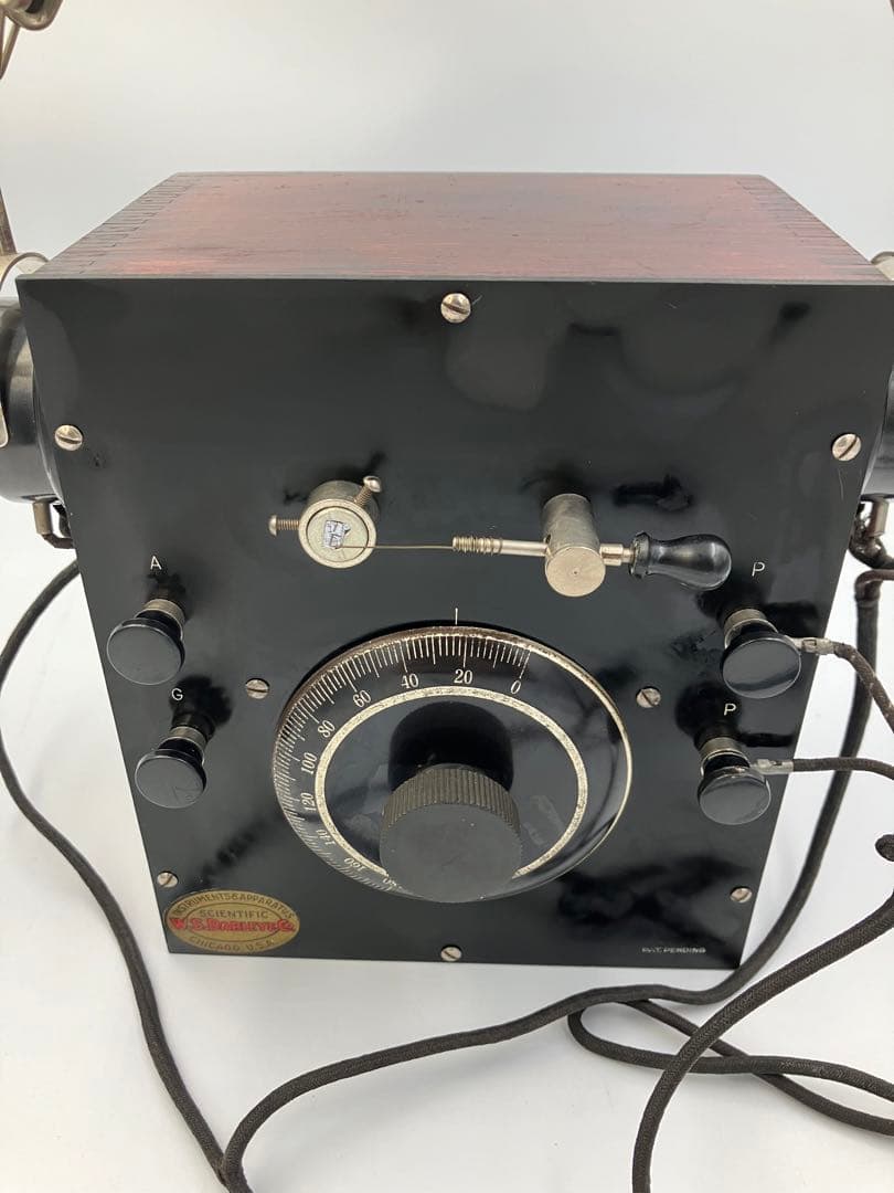 値下げしました！　鉱石ラジオ　W.S.Darley & Co (米製)