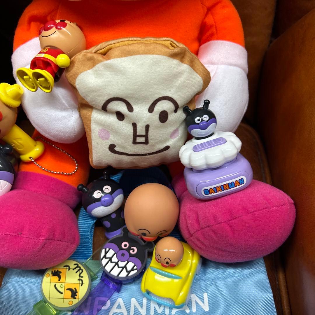 アンパンマン こきんちやん　どきんちゃん　ぬいぐるみ　とマスコットセットT⑤AN
