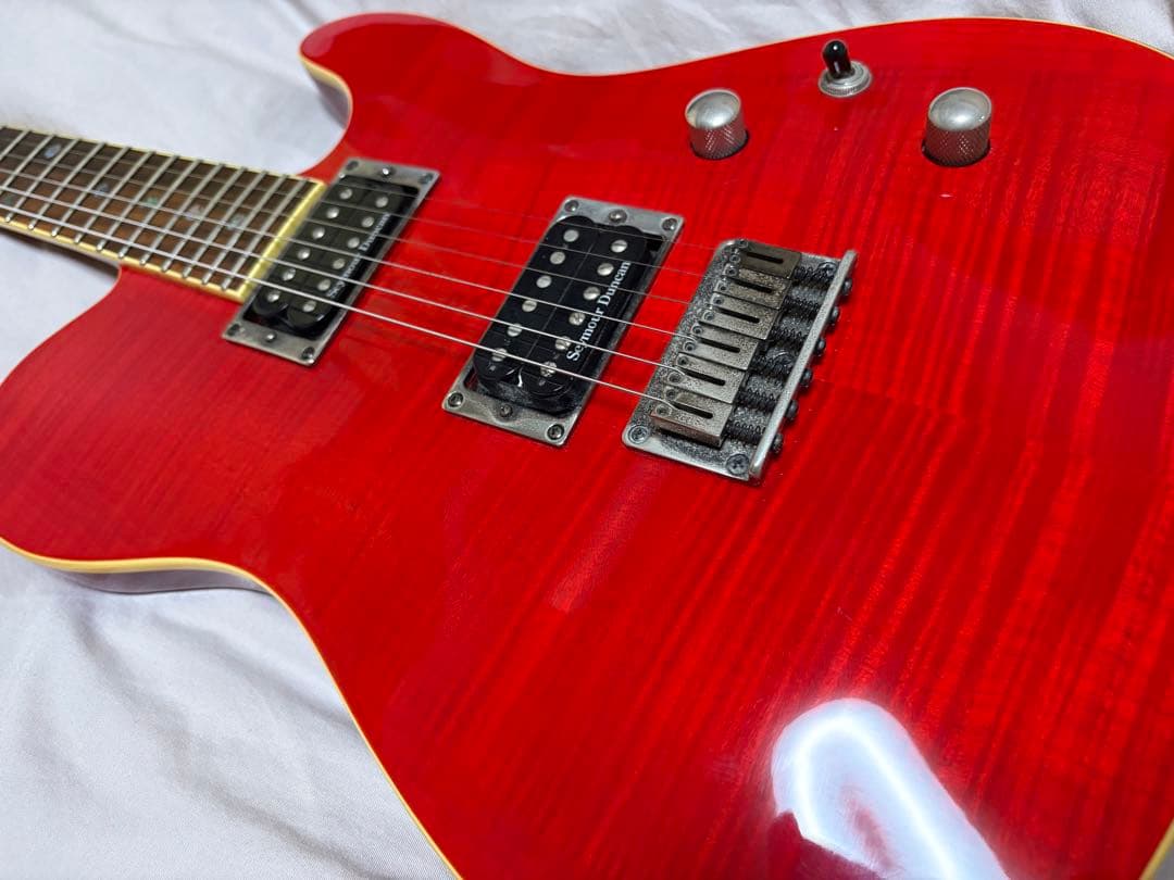 ギター Fender Custom Telecaster FMT HH RED