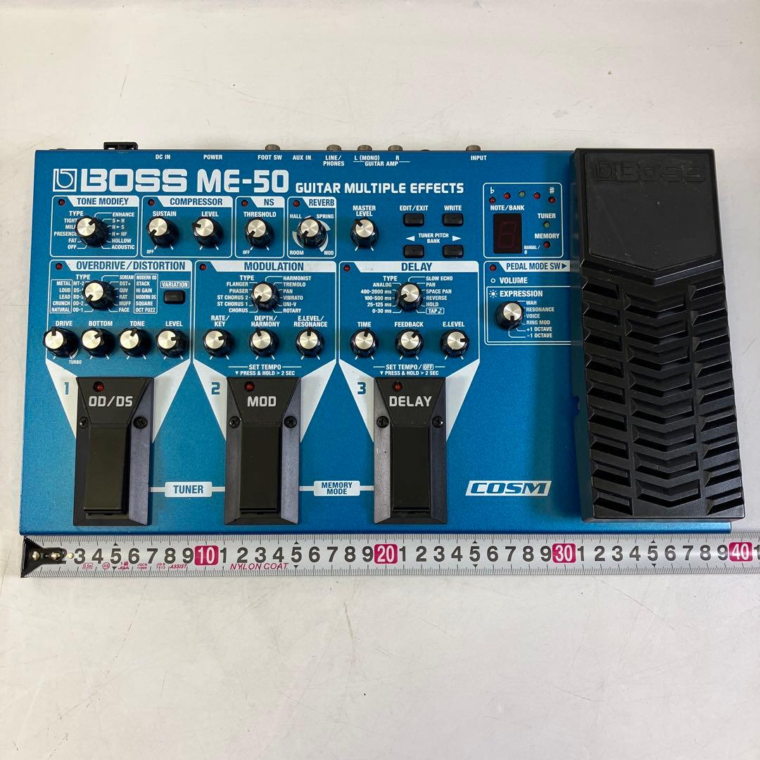 【通電確認済】 BOSS ME-50 ギター マルチエフェクター