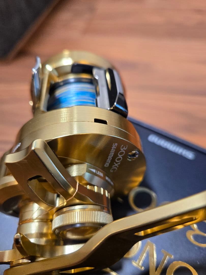 オシアコンクエスト300XG　ゴメクサスハンドル　替えスプール