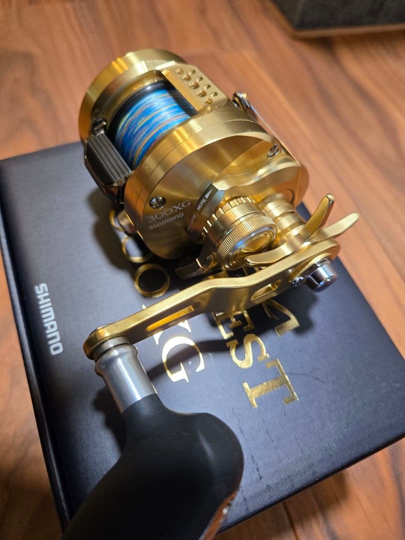 オシアコンクエスト300XG　ゴメクサスハンドル　替えスプール