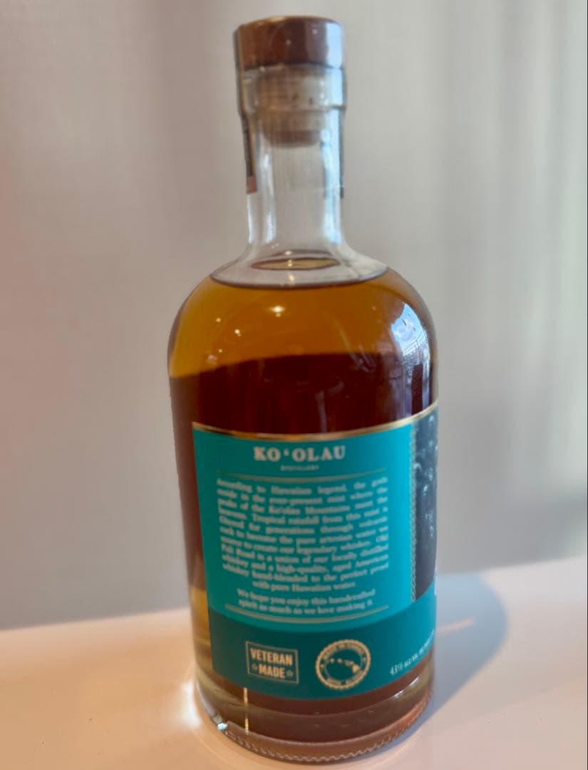 【新品未開封】OLD PALI ROAD WHISKEY ハワイ　ウイスキー
