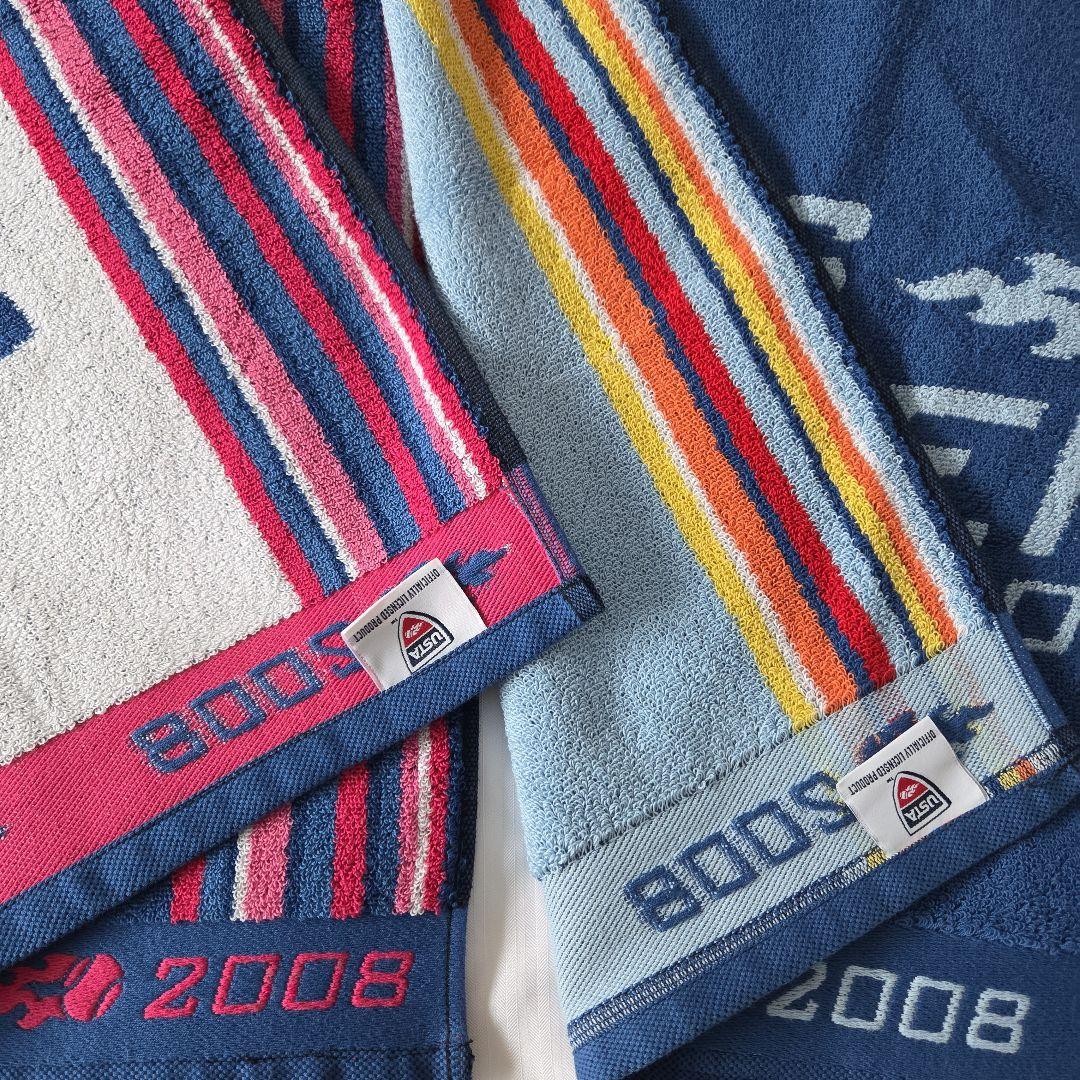 US OPEN 全米オープン2008 選手仕様モデルバスタオル 男女 新品2枚