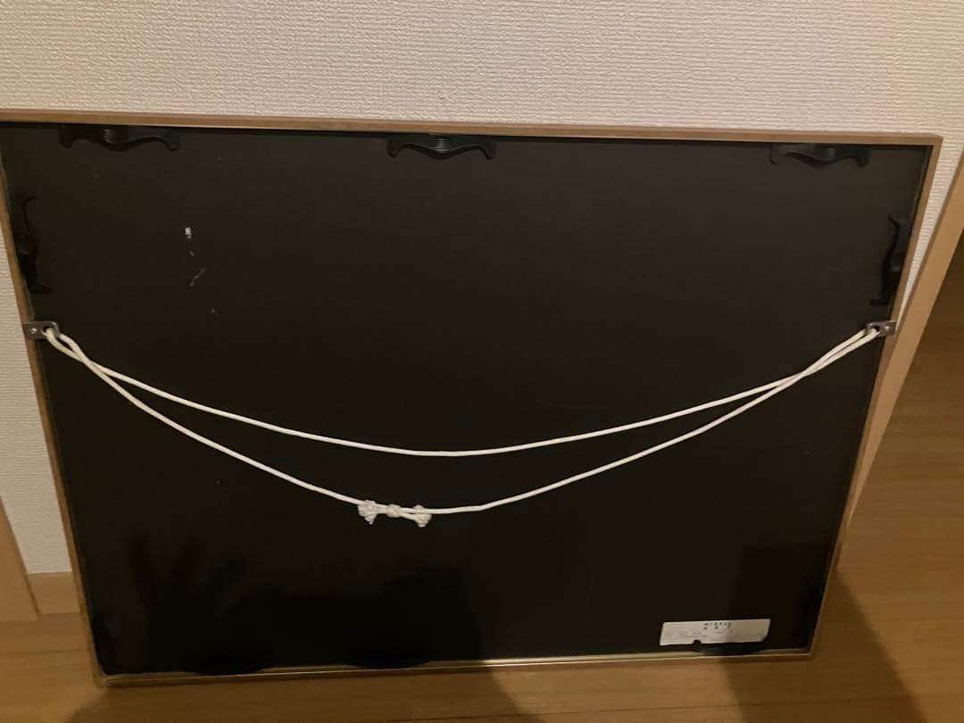 風景 水彩画 木製フレーム　•作家：内田新哉 •作品名：afternoon te