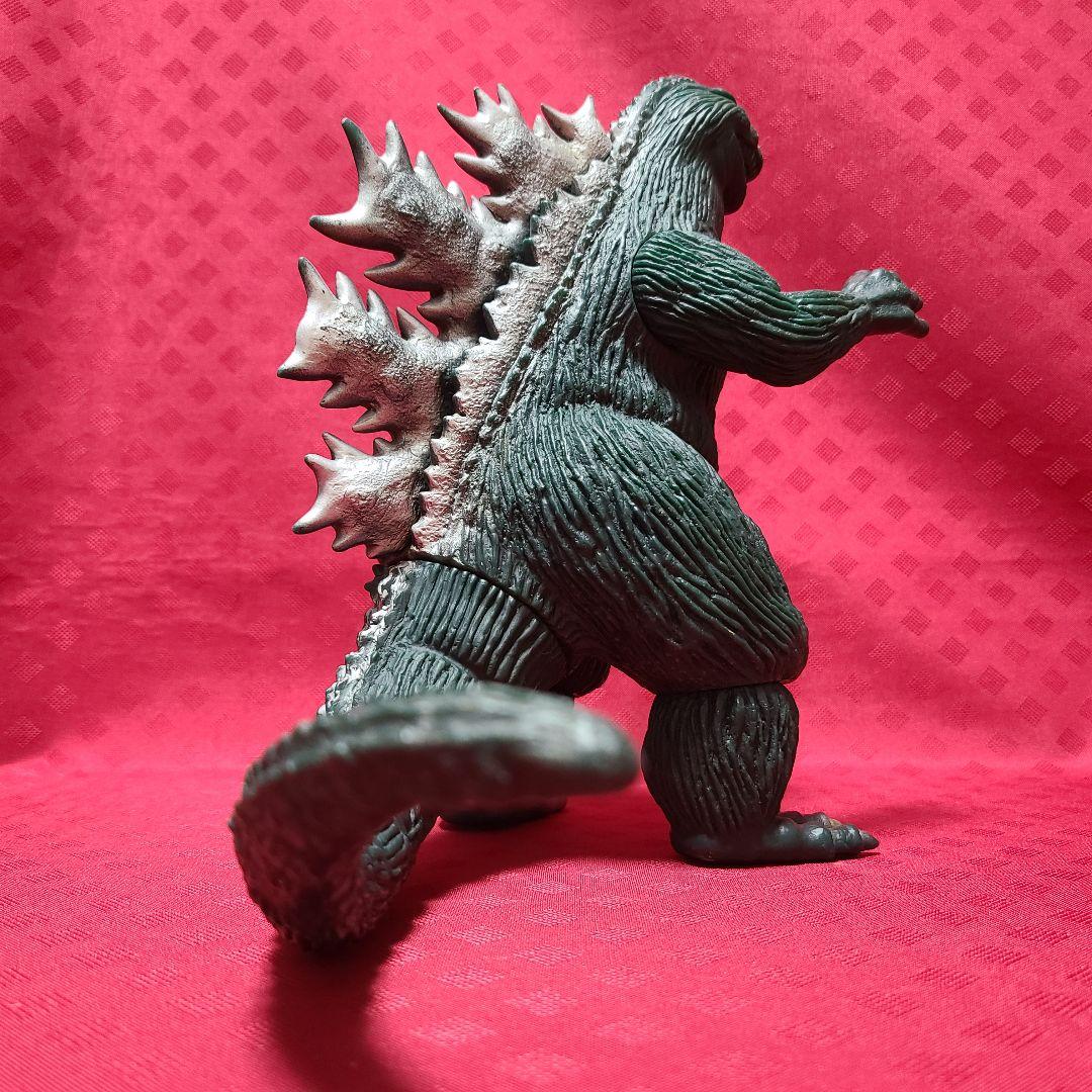 【ジャンク】 バンダイ ゴジラ1962 キンゴジ ソフビ 1983年製 日本製