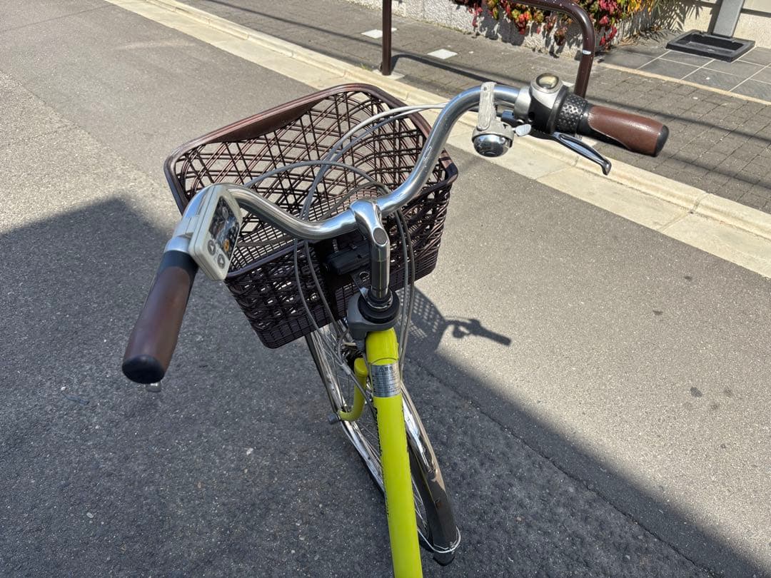 Panasonic ビビ・DX 電動アシスト自転車 グリーン