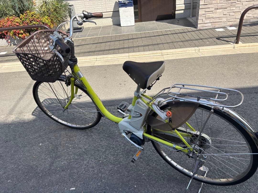 Panasonic ビビ・DX 電動アシスト自転車 グリーン