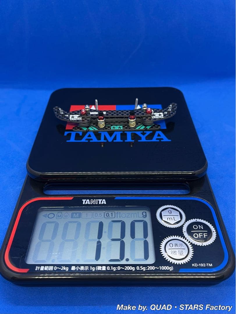 【ミニ四駆・MS用】2軸ATピボットバンパー　J-CUP2022／カーボン