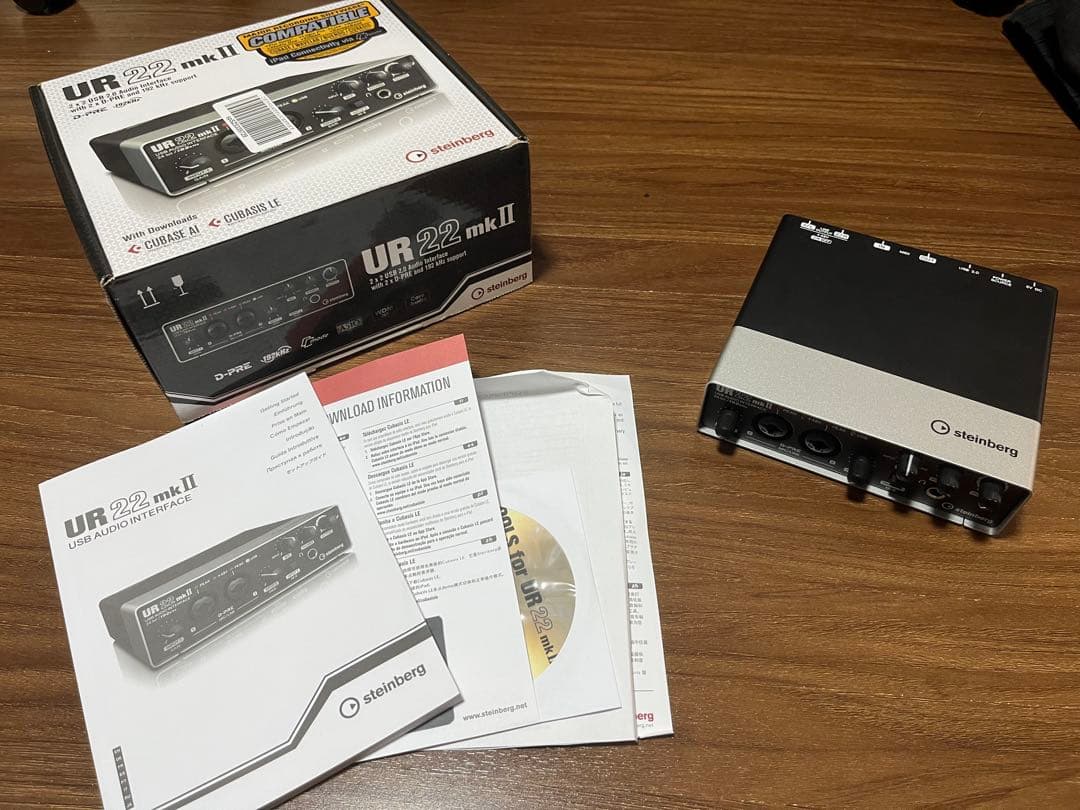 【美品】steinberg UR22 mk II 本体