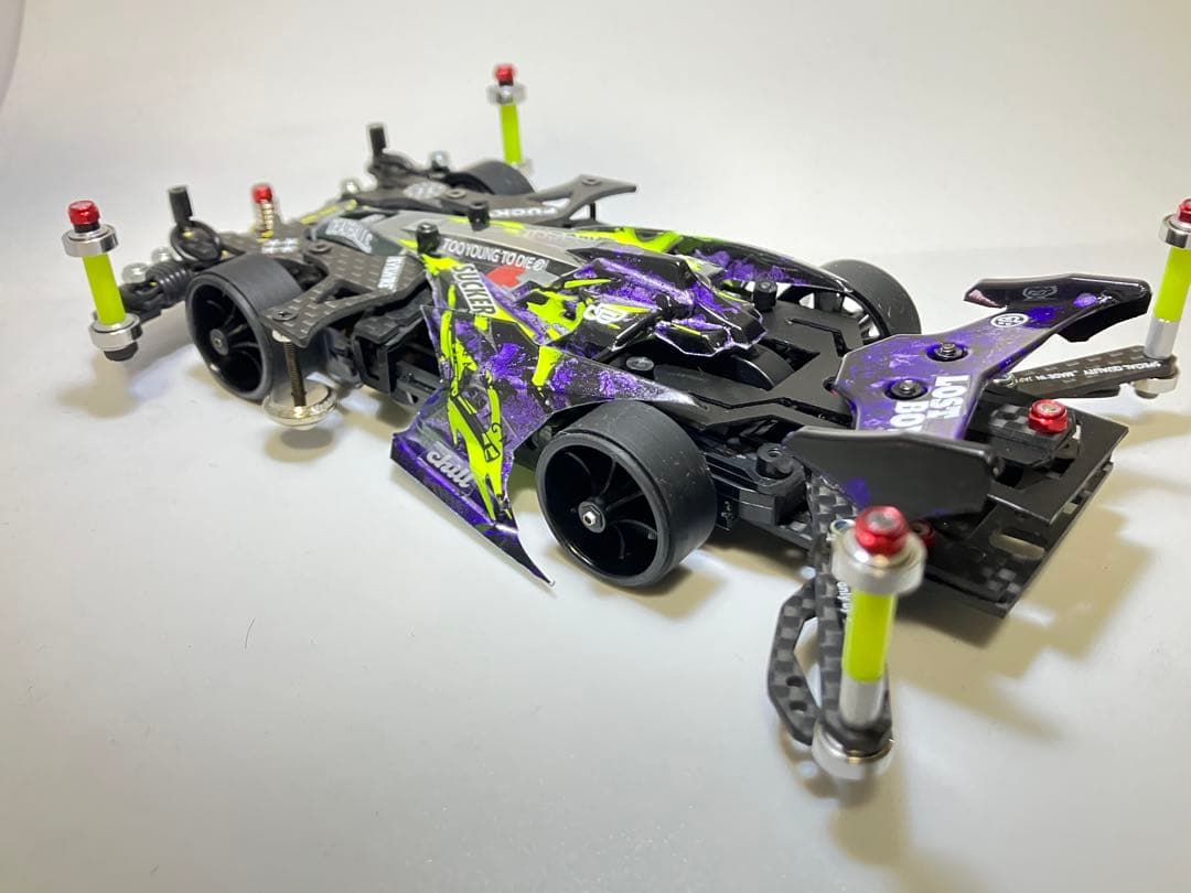 ミニ四駆　完成品　MSフレキ　アバンテMk.Ⅲ アズール