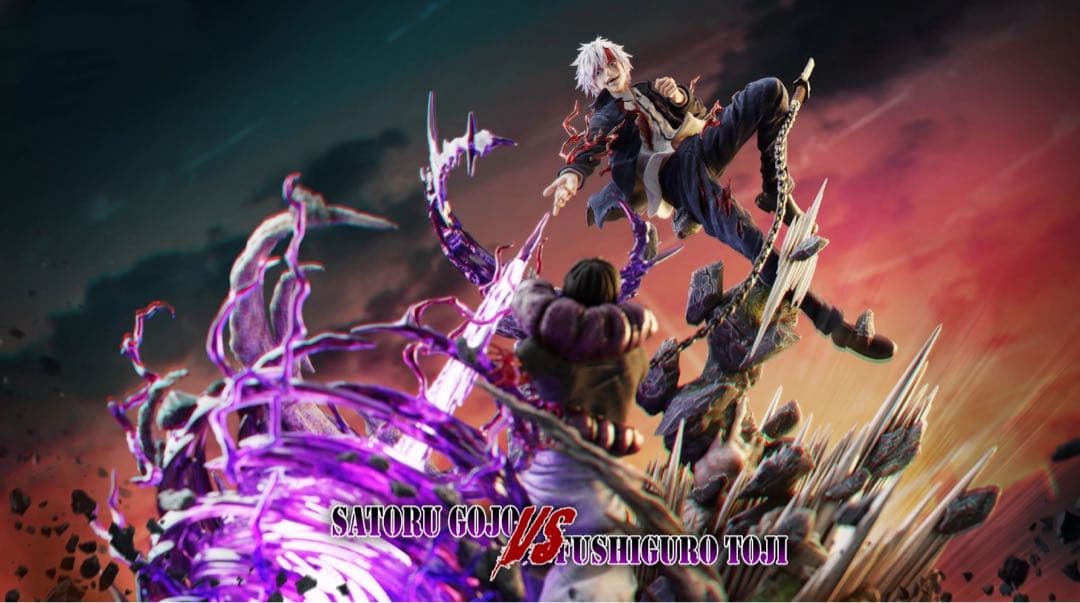 呪術廻戦 五条悟 伏黒甚爾 フィギュア ガレージキット