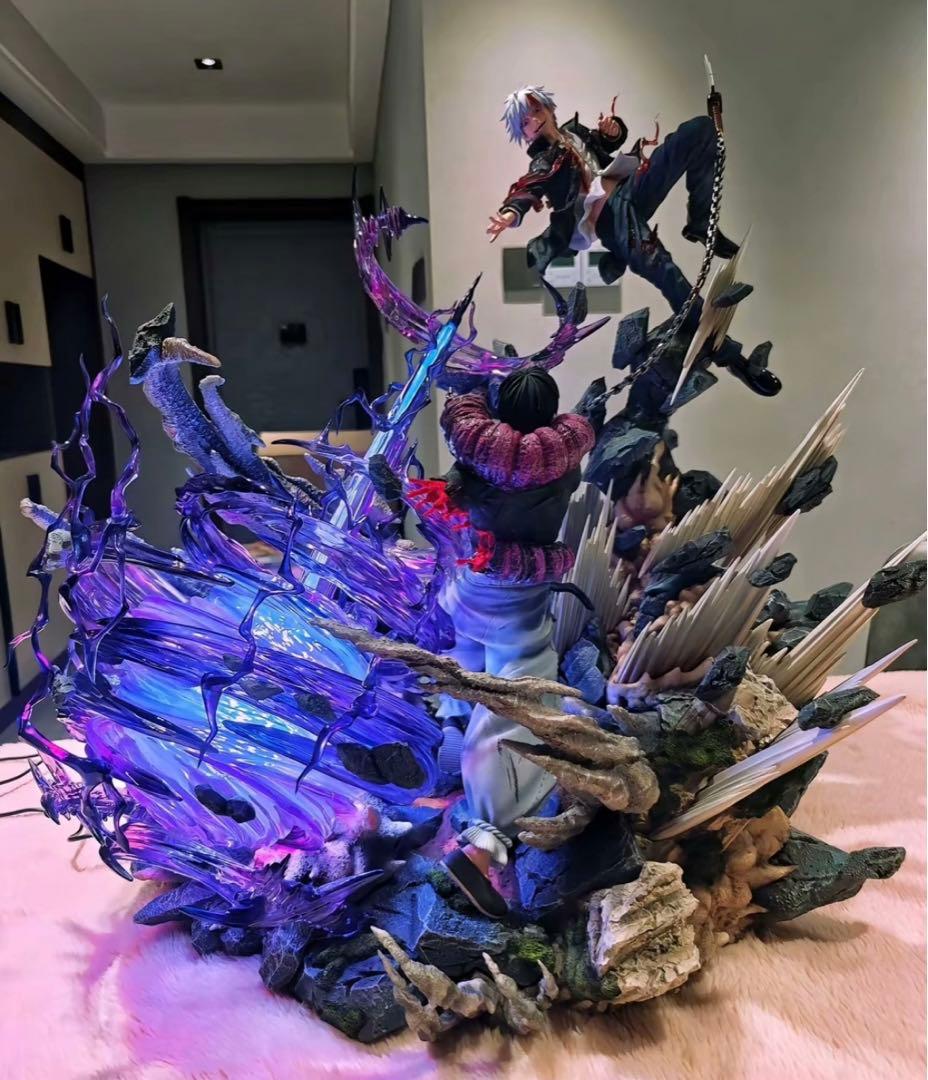 呪術廻戦 五条悟 伏黒甚爾 フィギュア ガレージキット