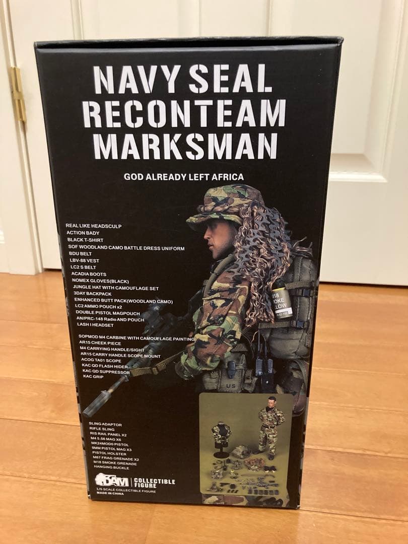 ミリタリー NAVY SEAL RECONTEAM MARKSMAN